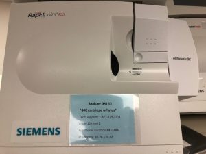 Image of Siemens RapidPoint 405 system